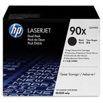 Original HP 90X Black Toner Cartridge High Yield Dual Pack (CE390XD)