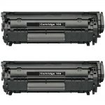 Compatible Canon 104 Black Toner Cartridge 2 Pack