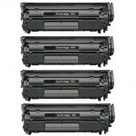 Compatible Canon 104 Black Toner Cartridge 4 Pack
