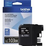 Original Brother LC103 High Yield Black Ink Cartridge ( LC103BKS )