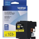 Original Brother LC103 High Yield Yellow Ink Cartridge ( LC103YS )