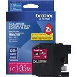 Original Brother LC105 Extra High Yield Magenta Ink Cartridge ( LC105MS )