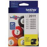 Original Brother LC201 Yellow Ink Cartridge ( LC201YS )