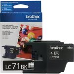 Original Brother LC71 Black Ink Cartridge ( LC71BKS )