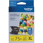 Original Brother LC75 High Yield Yellow Ink Cartridge ( LC75YS )