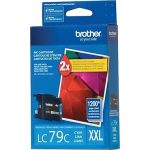 Original Brother LC79 Extra High Yield Cyan Ink Cartridge ( LC79CS )