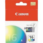 Original Canon BCI-16C Color Ink Cartridge (9818A003)