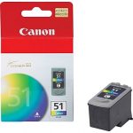 Original Canon CL-51 High Yield Color Ink Cartridge (0618B002)