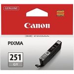 Original Canon CLI-251GY Gray Ink Cartridge (6517B001)