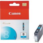Original Canon CLI-8C Cyan  Ink Cartridge (0621B002)