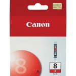 Original Canon CLI-8R Red  Ink Cartridge (0626B002)