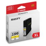 Original Canon PGI-2200 XL High Yield Yellow Ink Cartridge (9270B001)