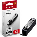 Original Canon PGI-270XL High Yield Black Ink Cartridge (0319C001)