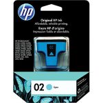 Original HP 02 Cyan Ink Cartridge ( C8771WN#140 )