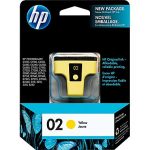 Original HP 02 Yellow Ink Cartridge ( C8773WN#140 )