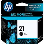Original HP 21 Black Ink Cartridge ( C9351AN#140 )