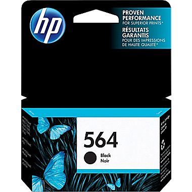 Original HP 564 Black Ink Cartridge  ( CB316WN#140 )