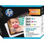 Original HP 564 Photo & Card Value Pack ( J2X80AN#140 )
