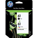 Original HP 61&61 Black & Color Combo Pack ( CR259FN#140 )