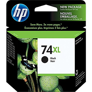 Original HP 74XL High Yield Black Ink Cartridge ( CB336WN#140 )