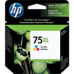 Original HP 75XL High Yield Tri-Color Ink Cartridge ( CB338WN#140 )