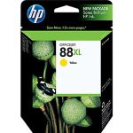 Original HP 88XL High Yield  Yellow Ink Cartridge ( C9393AN#140 )
