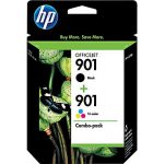 Original HP 901 Black & Color Combo Pack    ( CN069FN#140 )