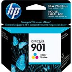 Original HP 901 Tri-Color Ink Cartridge    ( CC656AN#140 )