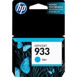 Original HP 933 Cyan Ink Cartridge ( CN058AN#140 )