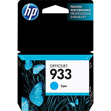 Original HP 933 Cyan Ink Cartridge ( CN058AN#140 )