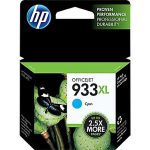 Original HP 933XL High Yield Cyan Ink Cartridge ( CN054AN#140 )