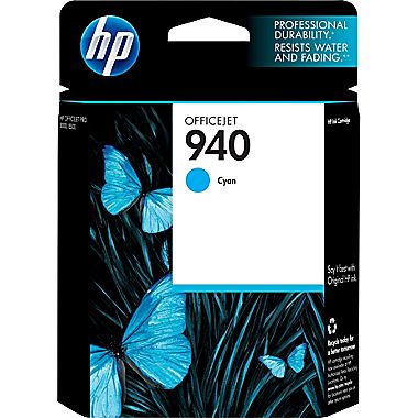 Original HP 940 Cyan Ink Cartridge ( C4903AN#140 )