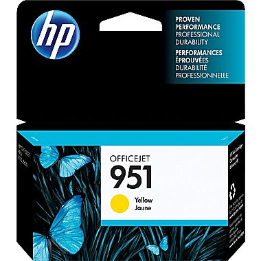 Original HP 951 Yellow Ink Cartridge ( CN052AN#140 )