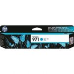 Original HP 971 Cyan Ink Cartridge    ( CN622AM )