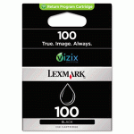 Original Lexmark 100 Black  Ink Cartridge ( 14N0820 )