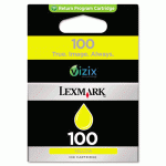 Original Lexmark 100 Yellow  Ink Cartridge ( 14N0902 )