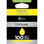 Original Lexmark 100XL High Yield Yellow Ink Cartridge ( 14N1071 )