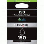 Original Lexmark 150 Black  Ink Cartridge ( 14N1607 )