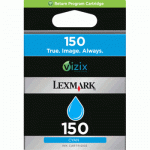 Original Lexmark 150 Cyan  Ink Cartridge ( 14N1608 )