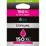 Original Lexmark 150XL High Yield Magenta Ink Cartridge ( 14N1616 )