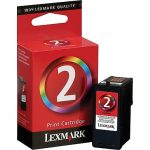 Original Lexmark 2 Black Ink Cartridge ( 18C0190 )